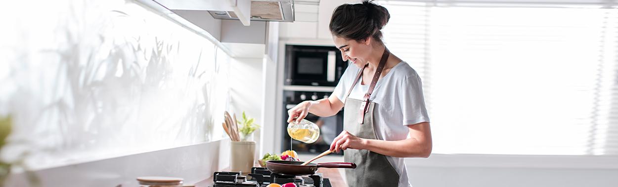 Healthy cooking oils